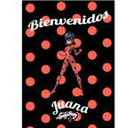 Afiche Pers. Miraculous Ladybug